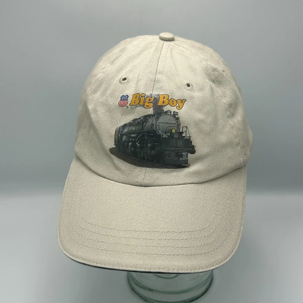 Union Pacific Train Hat Big Boy Cap Steamer Locomotive 4014 Railroad Dad Engine